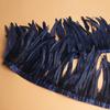 25-30cm Natural Rooster Feather Trim 1/2/5/10 Meter Fringe Ribbon for Carnival Costume Dress Sewing Party Decoration