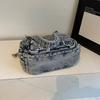 Denim Bag Women's Crossbody Bag Middle-aged Mom Bag Large Capacity Shoulder Bag Commuter Bag