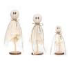 Ghost Wooden Stand Crafts Home Ambience Ornaments Spooky Wooden Decor for Indoor Shopping Centre