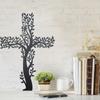 Charming 1pc Cross Wall Decor - 13.8 Inch. A Delightful Piece for Living Room, Kitchen, and Home Decor. Add Charm with Wall Art.