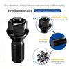 Для BMW 1/2/3 /5/7 Серии/MINI/X1/X3/X5/X6 2000-2026 Ключ-головка для секретных колесных болтов/гаек Секретный ключ для снятия колесных болтов/гаек Инструменты