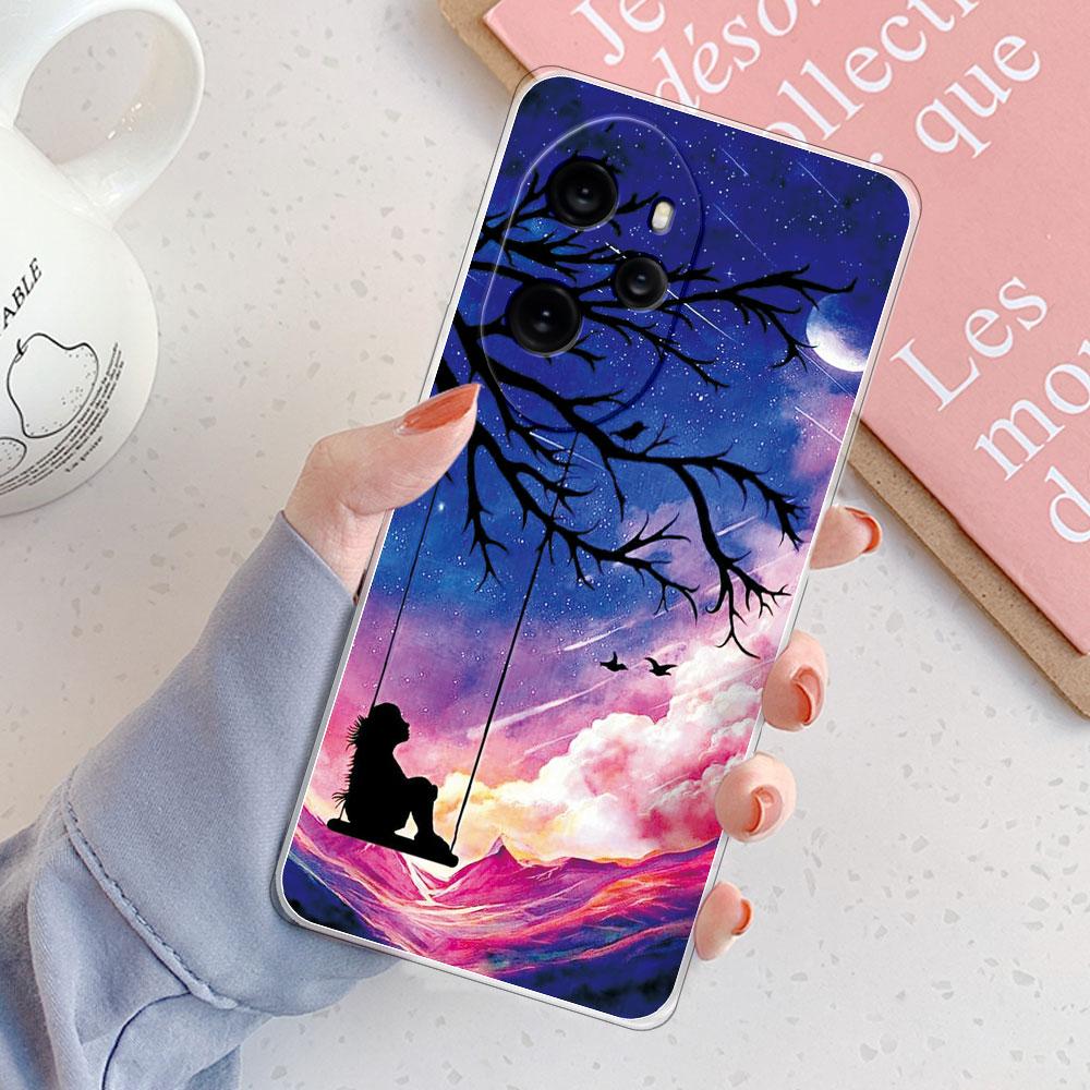 For Honor 100 Pro Case For Honor 100 Shockproof Cover Clear Soft Silicone Phone Case Fundas For Honor 100 Pro Coque Bumper Funda
