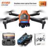 S180 Cross-Border Drone: Aerial Photography, Triple-Lens, Brushless Motor, Obstacle Avoidance, Optical Flow, Hover & Remote Control Toy Aircraft