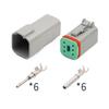 The new DT06-6S/DT04-6P is suitable for modifying the wiring harness plug connector of automotive daytime running lights and LED