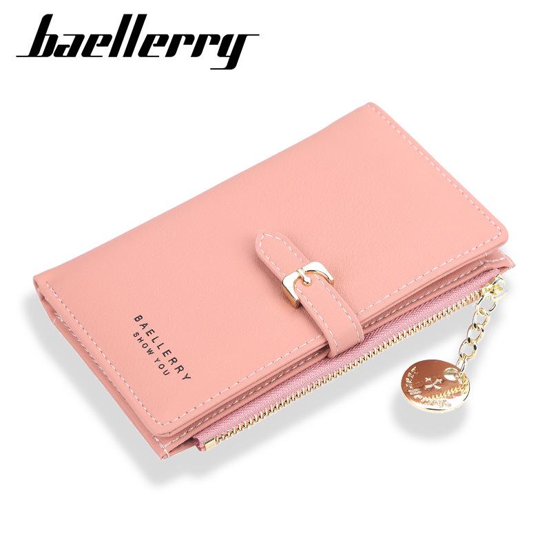 Baellerry Women Leather Handbags Fashion Zipper Purse Wallets