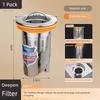 Universal Anti-Odor Core for Bathroom Floor Drains - Insect-Proof, Odor-Blocking, and Filtered Drain Cover