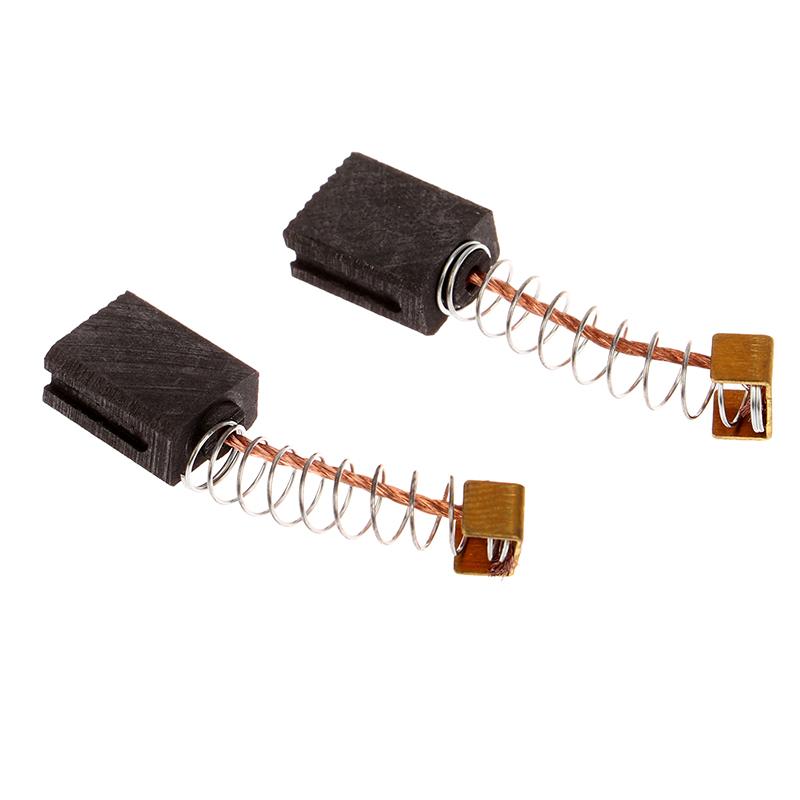 2 ШТ. Для Parkside PBH 1500 A1 6x10x14 мм Угольные щетки Угольки двигателя Шлифовальный уголь Угольные щетки двигателя Замена Угольный двигатель