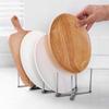 Drain Rack Kitchen Accessories Flatware Storage Shelf Dish Drainer Plate Stand Pot Lid Holder