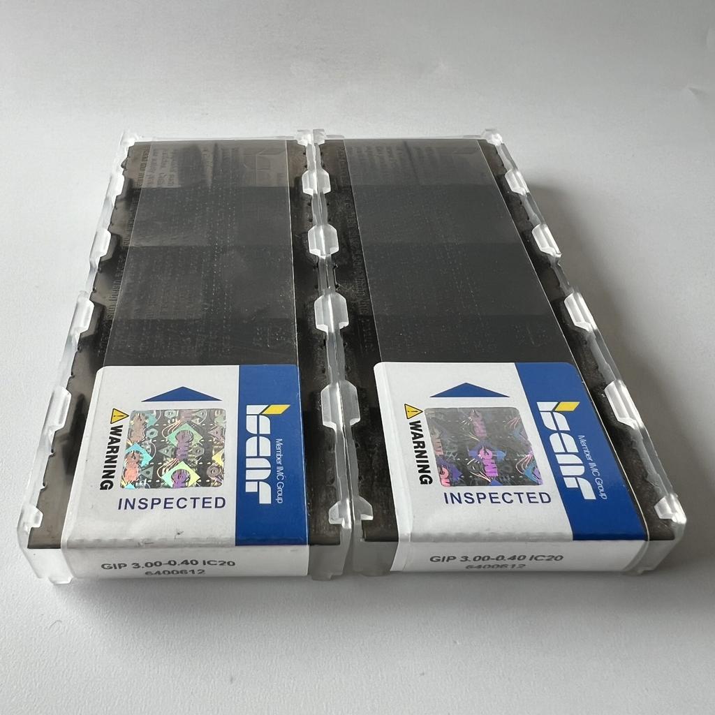 ISCAR / GIP3.00-0.40 IC20 / Промышленные сменные твердосплавные пластины 10 шт.