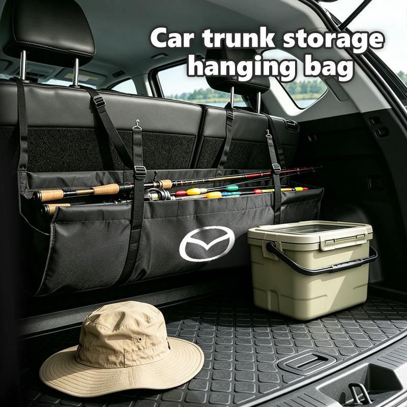 For Mazda Car Trunk Organizers Adjustable Backseat Hanging Storage Bag Net Axela Speed 6 CX3 CX4 CX5 CX7 CX8 CX9 MS Demio vf2