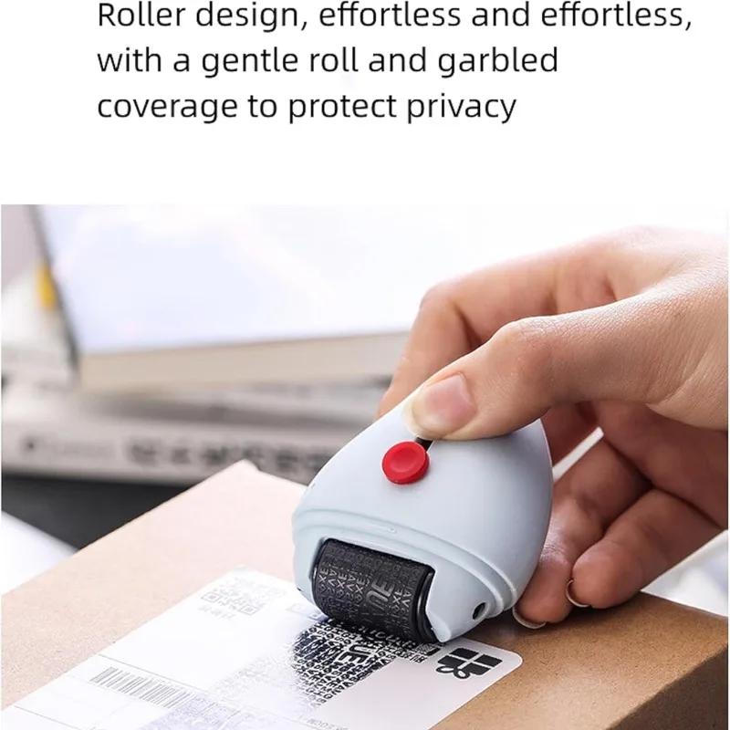 Роликовый штамп для защиты от кражи личных данных Роликовый штамп для защиты от кражи для обеспечения конфиденциальности Конфиденциальные данные Защитите свой охранный штамп