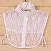Chiffon Fake Collar Blouse, Versatile Decorative Fake Collar, Lace Fake Collar, White Shirt Collar, Inner Collar.