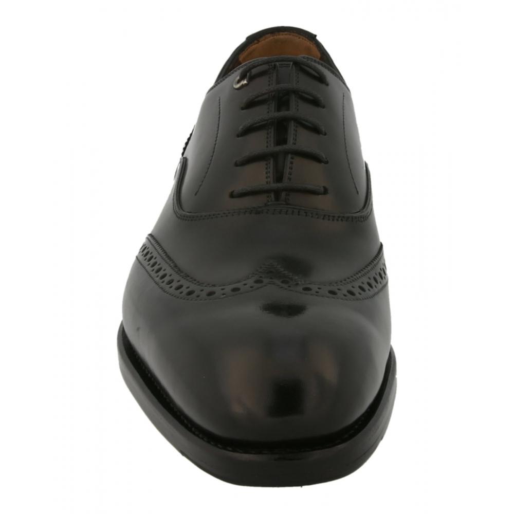 Salvatore Ferragamo Raphael Wingtip Dress Shoes Black