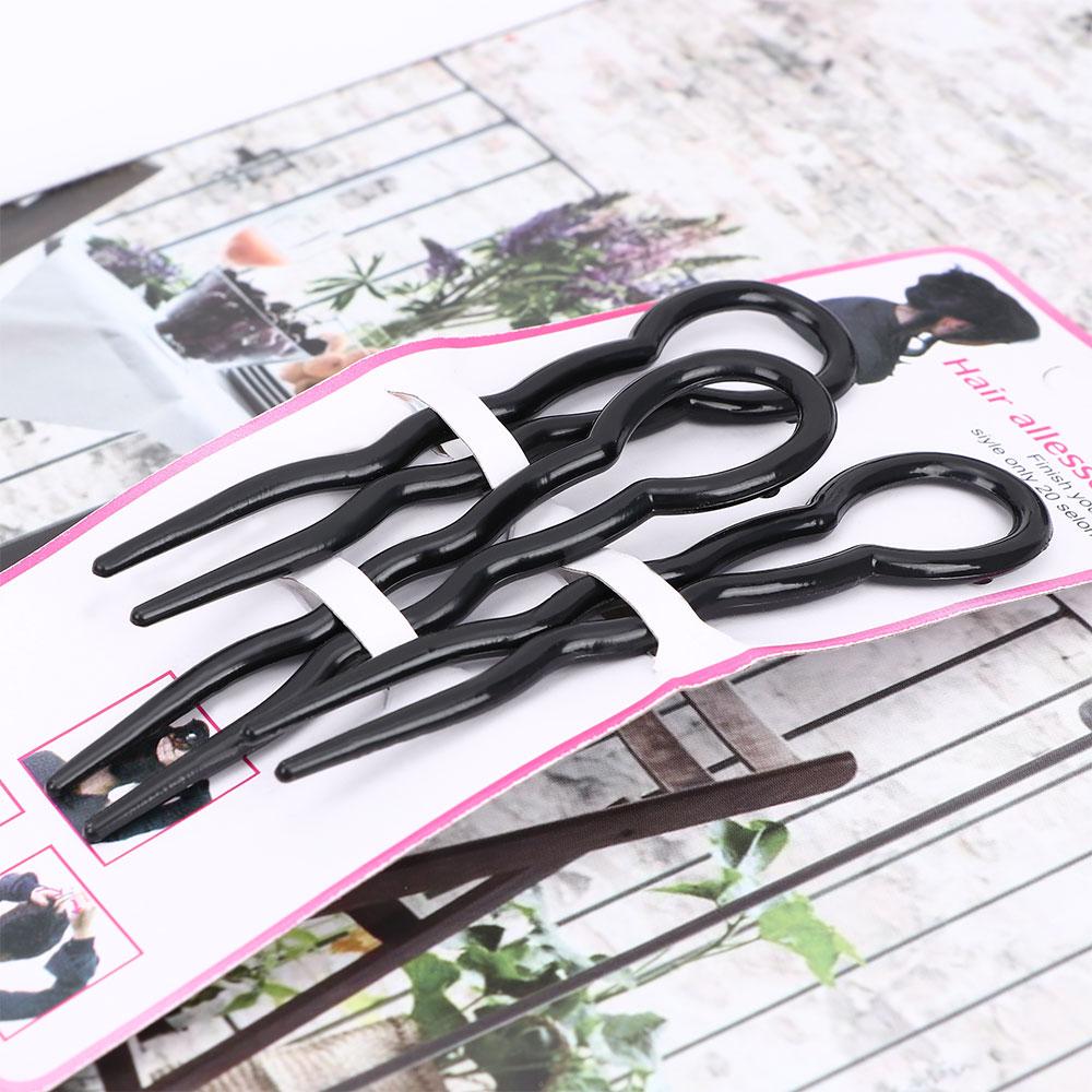 Hair Styling Hairdressing Fork Tools Hair Modelling Hair Clips U Shape Fork Tool Hair Pin Hair Fork