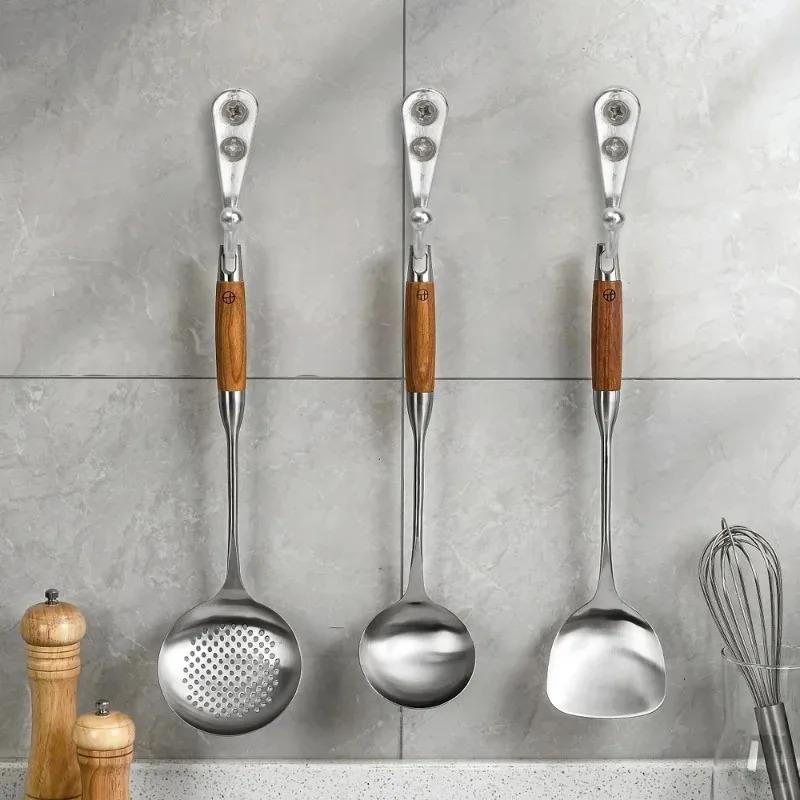 50/1 шт. крючки из сплава с винтами настенные вешалки для полотенец пальто сумки крышки крючки для кухни ванной комнаты держатели для хранения вещей