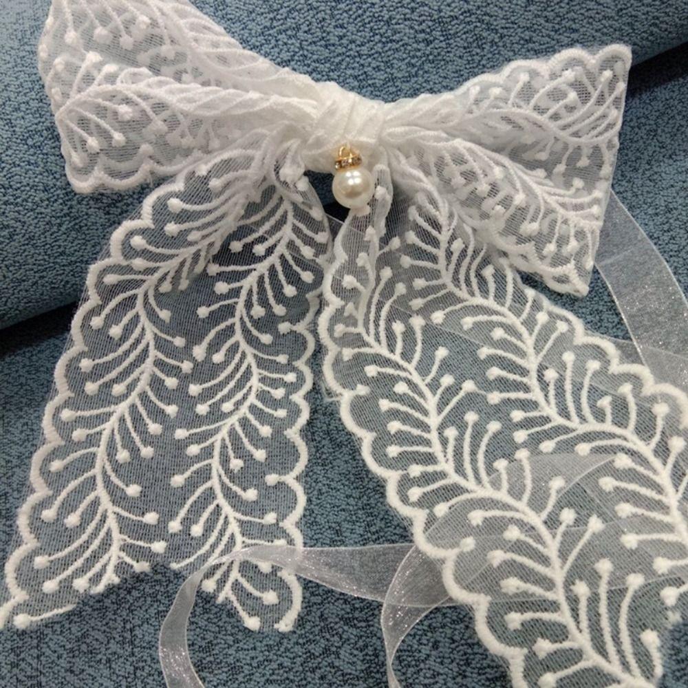 2Pcs/set Lace Bow-knot Curtain Strap simple Curtain Holders  Living Room Home Decor