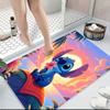 Stitch Sunset Adventure Carpet Rug Soft Washable Antislip Home Living Room Sofa Mats Personalized Christmas Rug