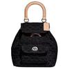 Riya Fabric Backpack Medium Women's Black (Unisex) Backpacks CJ833 LHBLK