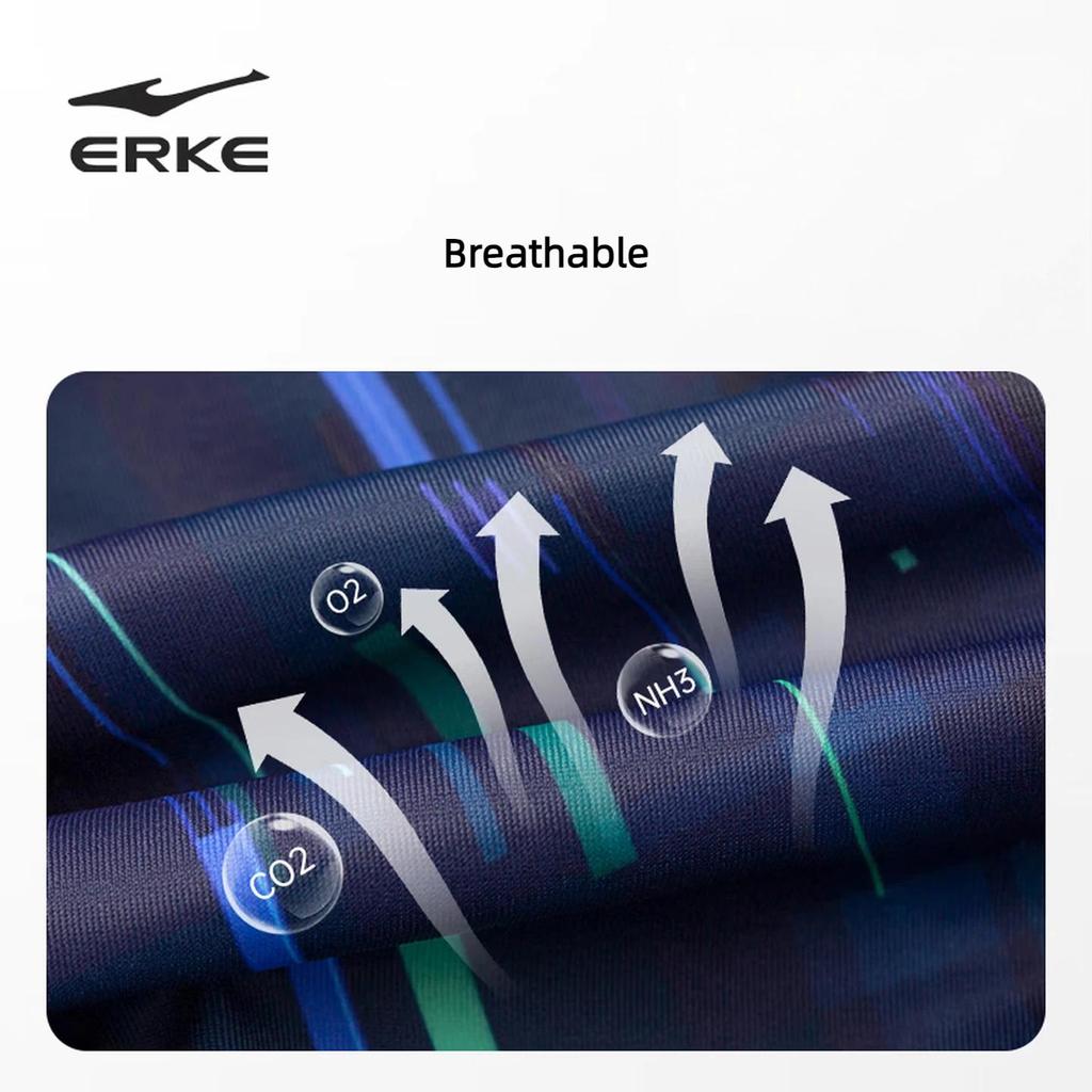 ERKE Swimming Cap, Skin-Friendly, Comfortable, Long Hair Specific, Blue