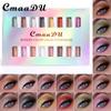 CmaaDu 16 Color 8 Установленные тени для век с жемчужной водой нелегко снять макияж и макияж