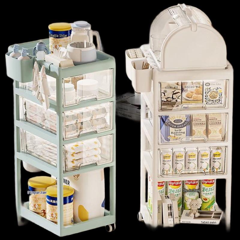 Yeya Baby Storage Cart with Drawers