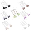 2PCS Elegant Curtain Tieback Minimalist Curtains Tie Rope Trendy Tulip Curtain Straps  Home Decor