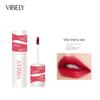 VIBELY Lip Mud Matte Air Fog Velvet Lip Glaze Не прилипает к чашкам, белым губам, щекам, глазури для двух губ