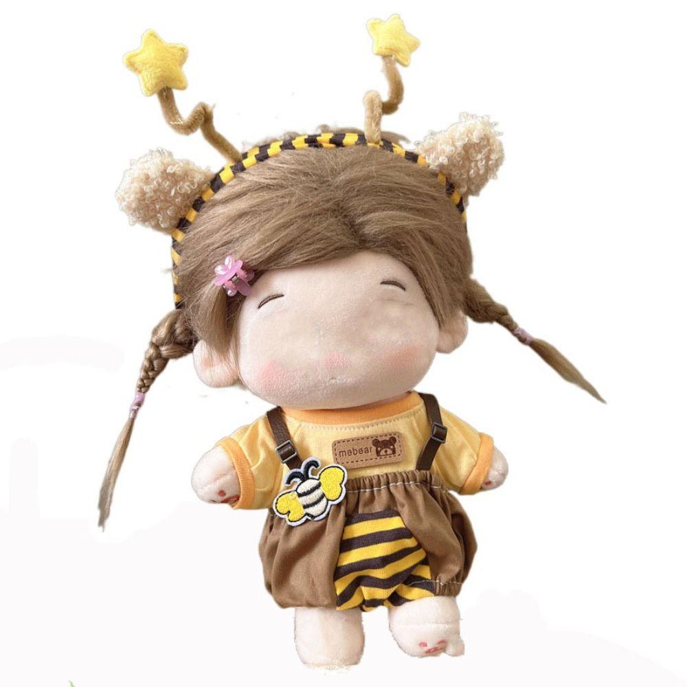 Одежда для куклы 20 см Аксессуары для куклы Головной убор Набор платьев Хлопковая мягкая кукла