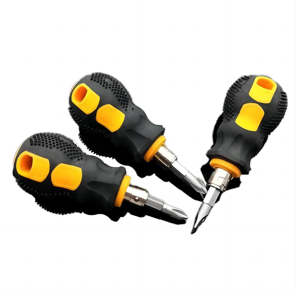 Набор отверток, набор мини-маленьких портативных отверток с головкой редиса, точные инструменты для ремонта автомобиля, ручные инструменты для ремонта с прозрачной ручкой