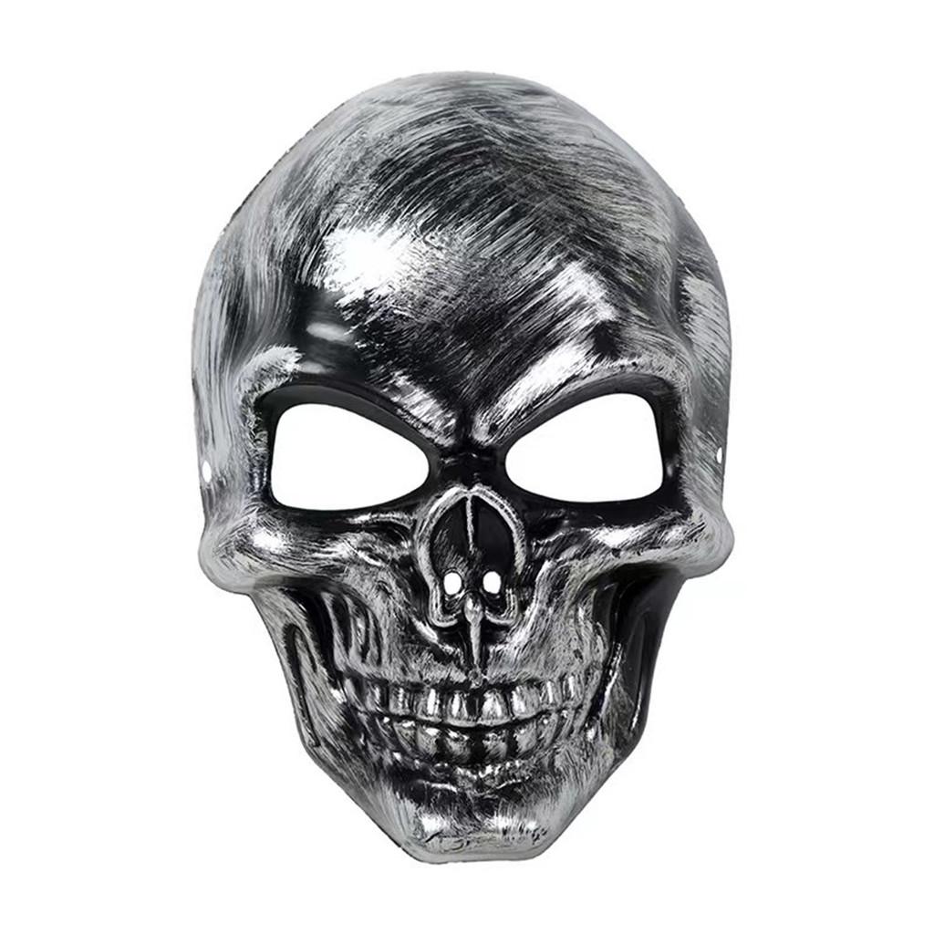 Spooky Plastic Skull Masks Perfect For Halloween Costumes And Celebratory Events