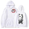 Japanese Anime Demon Slayer Oversized Hoody Sweatshirts Men Funny Manga Kamado Tanjirou Kimetsu No Yaiba Fashion Streets Hoodies