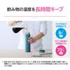 Zojirushi MahobinMug Water Bottle 600ml Screw TypeSeamless Only 2 Care Points Black SM-GS60-BA