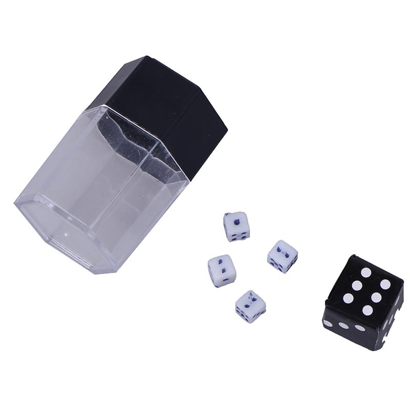 Большой взрывной кубик, крупный план, магический трюк, реквизит, забавная шутка, шутка, игрушка