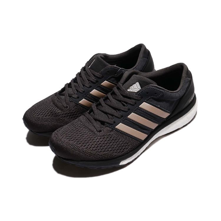 Adidas Adizero Удобная Повседневная Ткань Нескользящие Износостойкие Дышащие Кроссовки с Низким Верхом Женские Кроссовки Черные BA8147