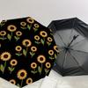 1PC Sunflower Pattern Umbrella-8-Rib Reinforced Portable Folding Travel Suitable for All Seasons Outdoor Daily Use Is an Ideal Choice -F373