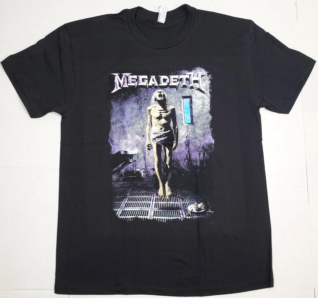 Футболка MEGADETH Countdown to Extinction Хэви-метал Рок Футболка Мужская Черная Новая