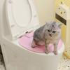 Многоразовый кошачий лоток Устойчивый тренажер для гигиены питомца Практичный тренажер для кошачьего туалета Бытовой