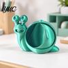 Decorative Desk Accessory 3D Printed Colorful Snail Storage Bowl for Small Items, Creative Desktop Organizer Items with Hollow Spiral Shell, Portable