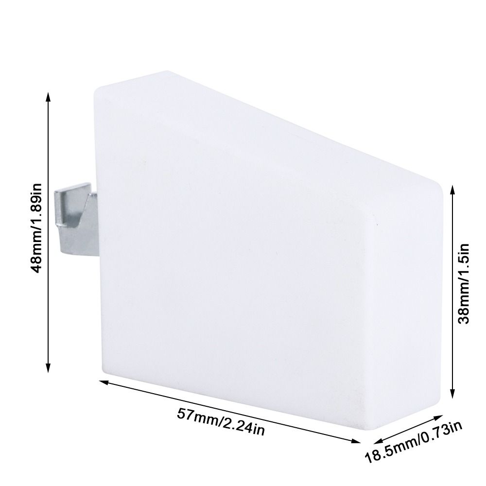 4pcs White Cabinet Hanger Bracket Adjustable Wall Hanging Bracket Wall Mounted Cabinet