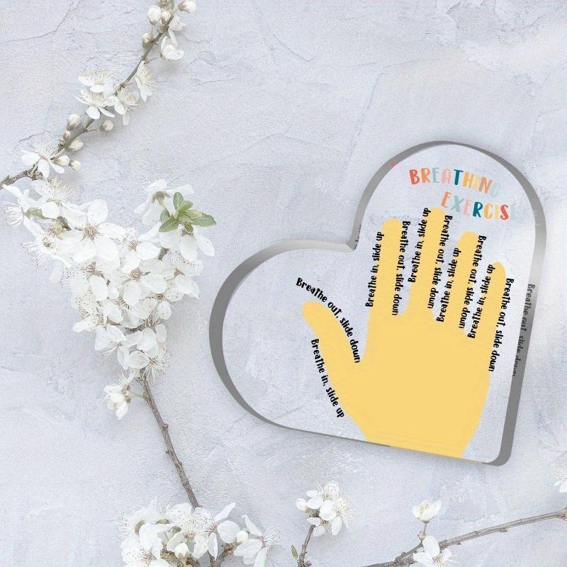 Therapist Acrylic Desk Decor - Psychology Office Decoration with Photography Utility