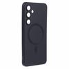 For Samsung Galaxy S24+ Case with Lens Film Compatible with MagSafe Rubberized TPU Phone Cover