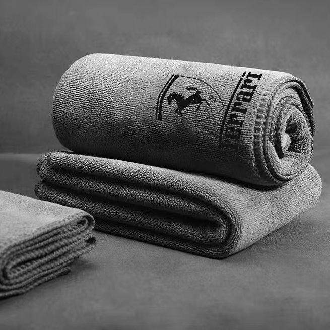 Suede Towels Glass Cleaning Towels Without Water Marks Rearview Mirror Cleaning Towels Car Interior For Ferrari F430 488 458 F12 JG8