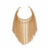 Adjustable Fringe Arm Cuff Bangle Zinc Zinc Alloy Open Upper Arm Chain Bracelet Tassels Armband  Girls