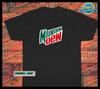 Новая футболка с логотипом Mountain Dew Color Green, американская, смешная, унисекс, размеры S-5XL