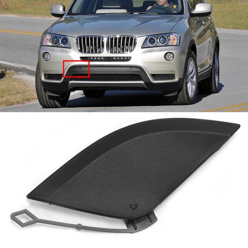 Крышка буксировочного крюка переднего бампера автомобиля 51117210474 Замена для X3 F25 X4 F26 2009?2013
