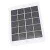 Solar Panel Charge with Mountaineering Buckle 3W Portable Outdoor Power for Camping Hiking Emergency