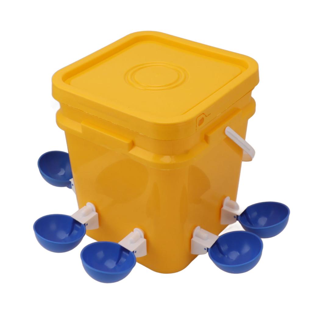 Автоматическая поилка для кур с ручным бочонком на 12 л, оборудование для поения домашней птицы, гусей и уток