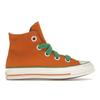 Кроссовки унисекс Willy Wonka x Chuck 70 High Oompa Loompa Orange Green Egret A08152C