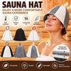Утолщенная шапочка для сауны Впитывающая шапочка для парной Подарки Шапка для сауны Аксессуары для ванной