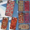 Чехол с цветочным узором в персидском стиле для iPhone 17 Air 15 14 13 12 11 16 Pro Max 13 mini XR 15 16 Plus 16e Задняя крышка